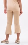 Girls Texture Ribbed Flared Leggings