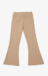 Girls Texture Ribbed Flared Leggings