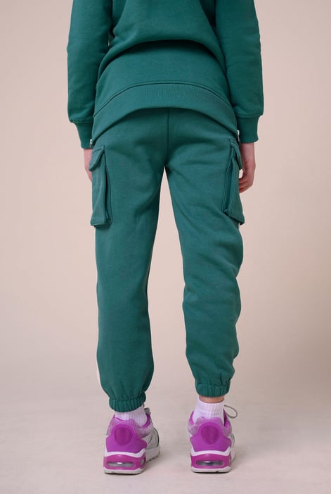 Green Colour Block Cargo Jogger (2/3yrs-8/9yrs)