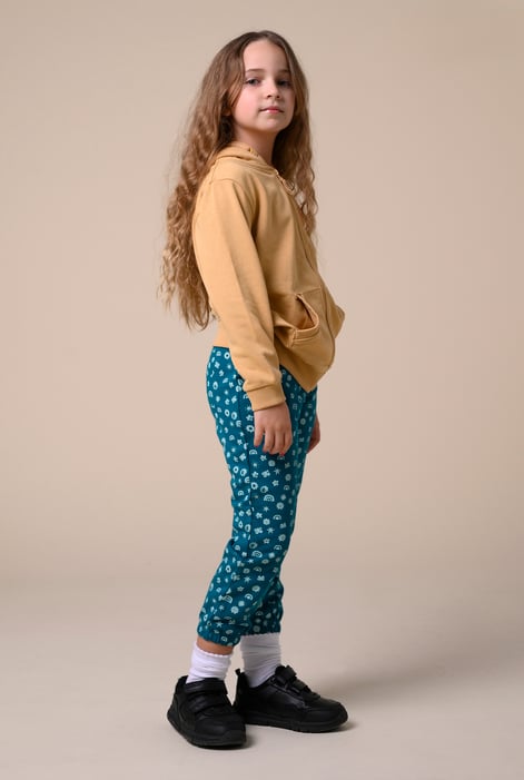 Girls Teal Printed Jogger (12/18mths-7yrs)