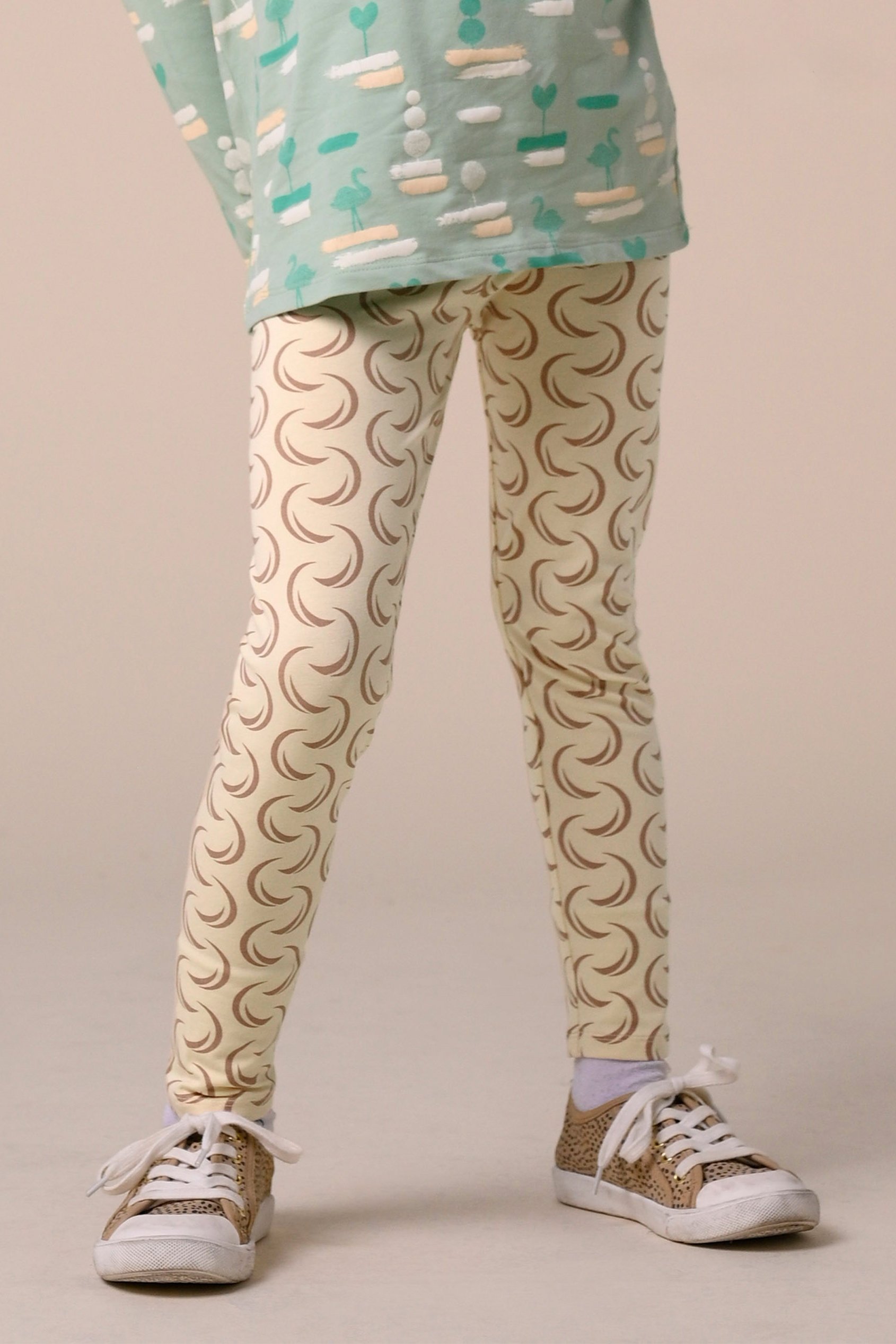 Girls Geo Print Leggings (12/18mths-6/7yrs)