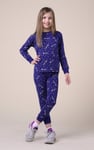 Girls Unicorn Print Pyjama Set (2/3yrs-7/8yrs)