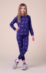 Girls Unicorn Print Pyjama Set (2/3yrs-7/8yrs)