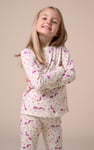 Girls Unicorn Print Pyjama Set (2/3yrs-7/8yrs)