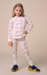 Girls Unicorn Print Pyjama Set (2/3yrs-7/8yrs)