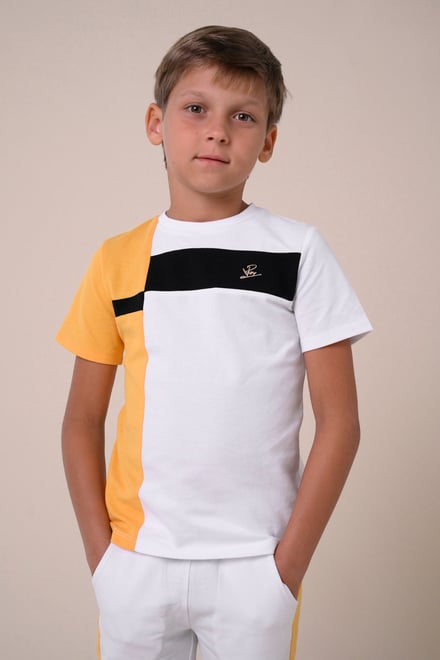 Boys Colour Block T-Shirt ( 3yrs-9yrs)