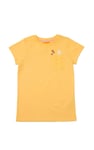 Girls Broderie Pocket With Embroidery T-Shirt