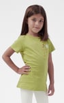 Girls Broderie Pocket With Embroidery T-Shirt