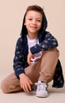 Boys Printed Zipper Hoodie ( 12/18mths-7yrs)