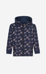 Boys Printed Zipper Hoodie ( 12/18mths-7yrs)