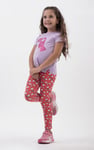 Girls Printed Jersey Leggings