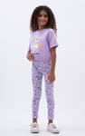 Girls Printed Jersey Leggings