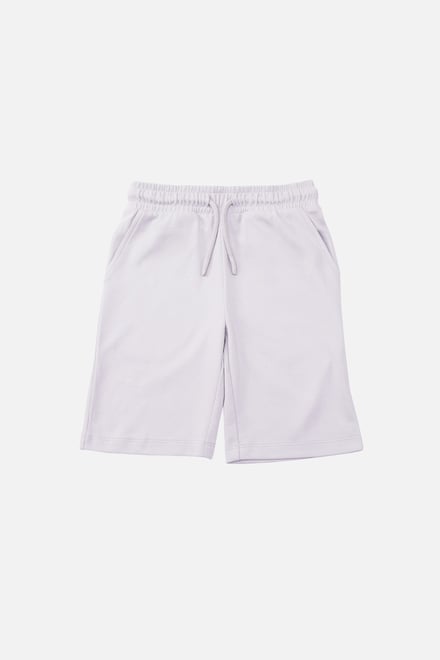 Two-Toned Printed T-Shirt And Shorts Set