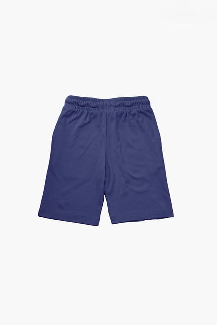 Two-Toned Printed T-Shirt And Shorts Set