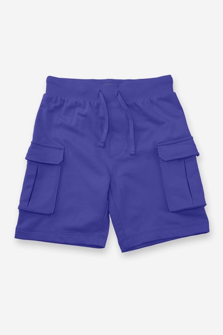 Drop Shoulder T-Shirt And Cargo Shorts Set