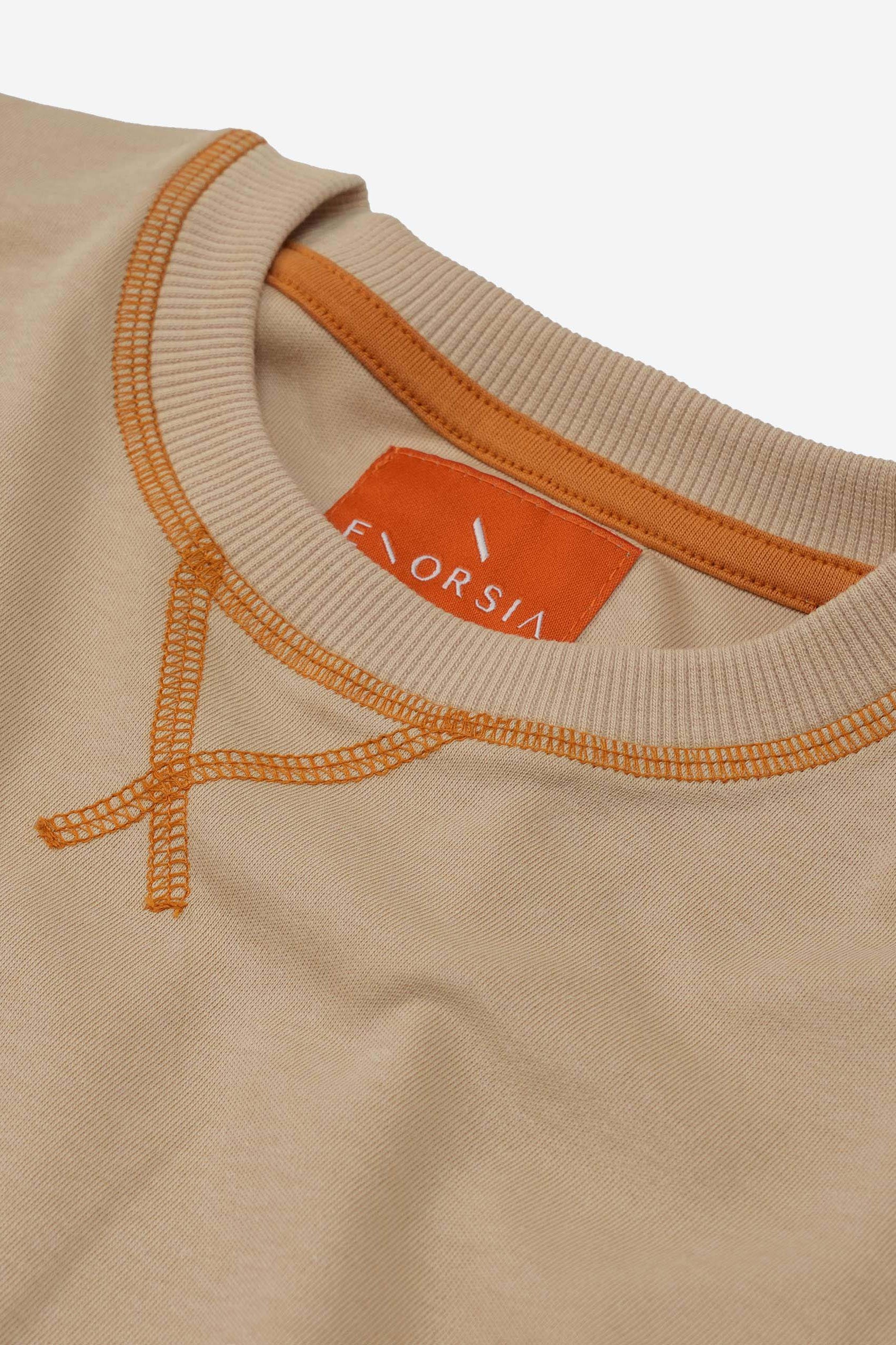 Drop Shoulder T-Shirt And Cargo Shorts Set