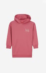 Smile Embroidery Longline Hoodie  (2yrs-9yrs)