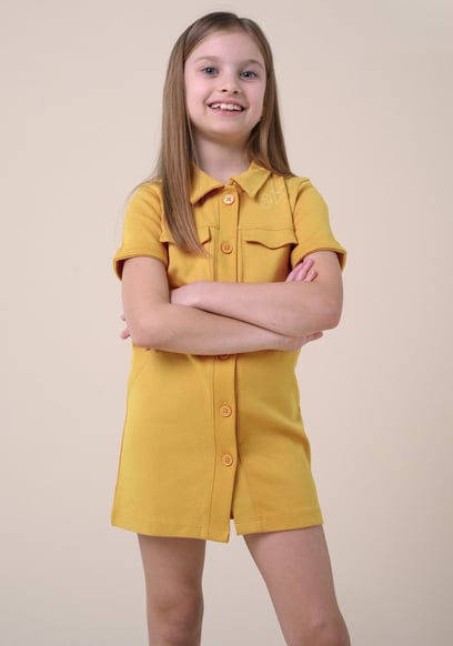 Utility Girls Shirt Dress (2yrs-9yrs)
