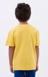 Crew Neck Shiny Printed T-Shirt