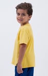 Crew Neck Shiny Printed T-Shirt