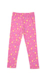 Girls Printed SS T-Shirt & Cropped Pyjama Set