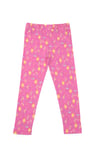 Girls Printed SS T-Shirt & Cropped Pyjama Set