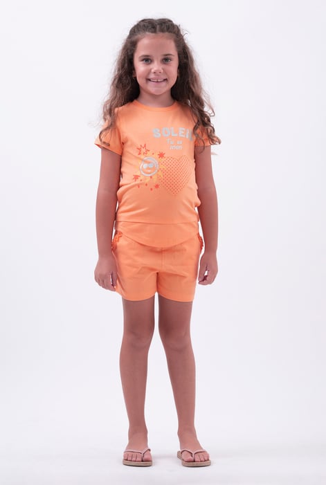 Pink Frilly Pocket Jersey Shorts