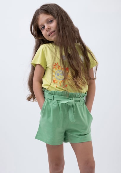 Paper Bag Jersey Shorts