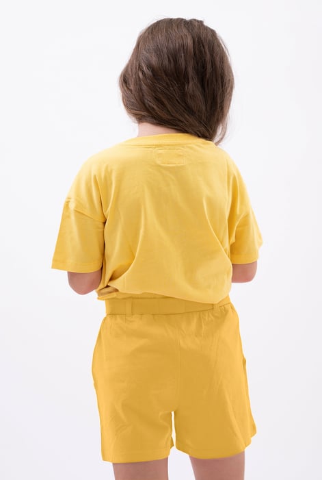 Yellow Paper Bag Jersey Shorts