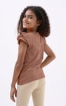 Girls Top With Broderie Ruffle