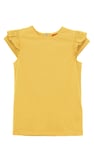 Girls Top With Broderie Ruffle