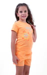 Double Layer Sunny Glitter Printed T-Shirt