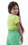Double Layer Sunny Glitter Printed T-Shirt