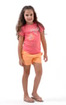 Double Layer Sunny Glitter Printed T-Shirt