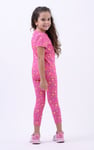 Girls Sun Flower Print Pyjama Set