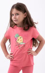 Chill Pineapple Print T-Shirt & Cropped Legging Set