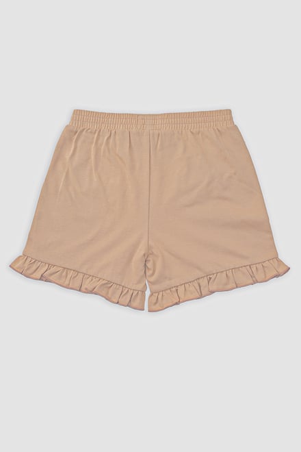 Frill Jersey Shorts