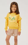 Frill Jersey Shorts