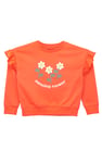 Girls Chest Print Sweatshirt