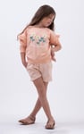 Girls Chest Print Sweatshirt
