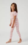 Girls Abstract Print T-Shirt & Leggings Set