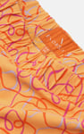 Girls Abstract Print T-Shirt & Leggings Set