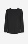 Zip Front Crew Neck T-Shirt