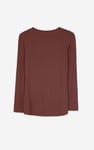 Zip Front Crew Neck T-Shirt