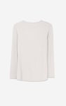 Zip Front Crew Neck T-Shirt