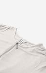 Zip Front Crew Neck T-Shirt