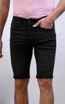 Straight Denim Shorts