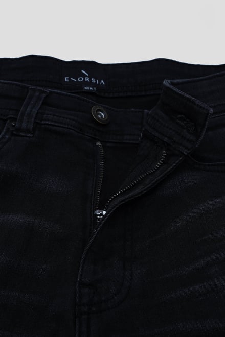 Straight Denim Shorts