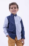 Boys LS Colourblock Shirt (3-14 yrs)