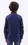 Woven Tipped Collar Shirt (3-14yrs)